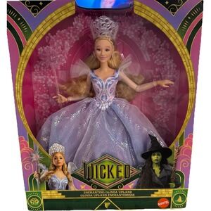 Universal Pictures' Wicked: For Good Deluxe Glinda Doll Movie-Inspired NEW READ